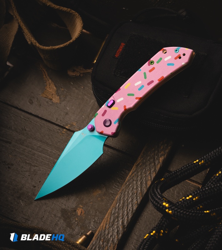 Tenable Fenrir Top Liner Lock Knife Dessert Warrior (3.4" Blue) B1034HC2